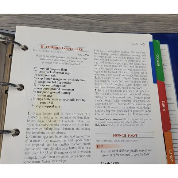 VTG‎ 1930 2000 Limited Edition Better Homes and Gardens New Cookbook Pre-Owned - Picture 6 of 16